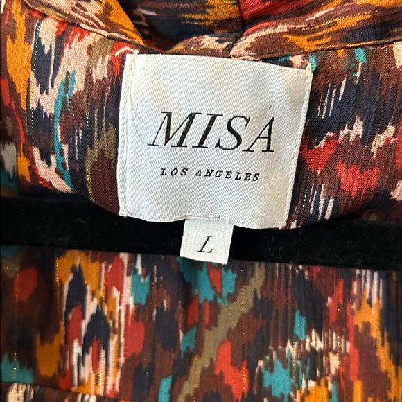 MISA Los Angeles Gigi Top in Peacock - Picture 4 of 12